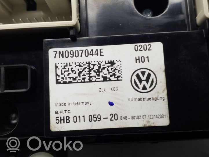 Volkswagen Sharan Centralina del climatizzatore 7N0907044E