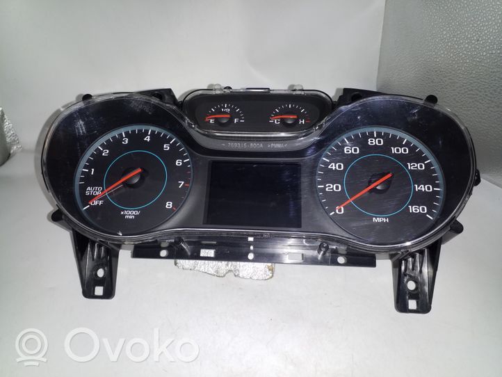 Chevrolet Cruze II Tachimetro (quadro strumenti) 39082370