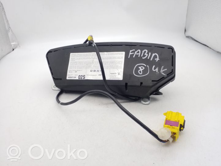 Skoda Fabia Mk2 (5J) Poduszka powietrzna Airbag fotela 6Q0880242A
