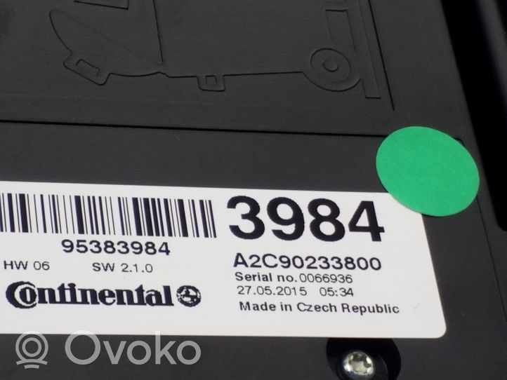 Buick Encore I Pääyksikkö multimedian ohjaus 95383984