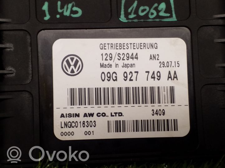 Volkswagen Jetta VI Sterownik / Moduł napędu 09G927749AA