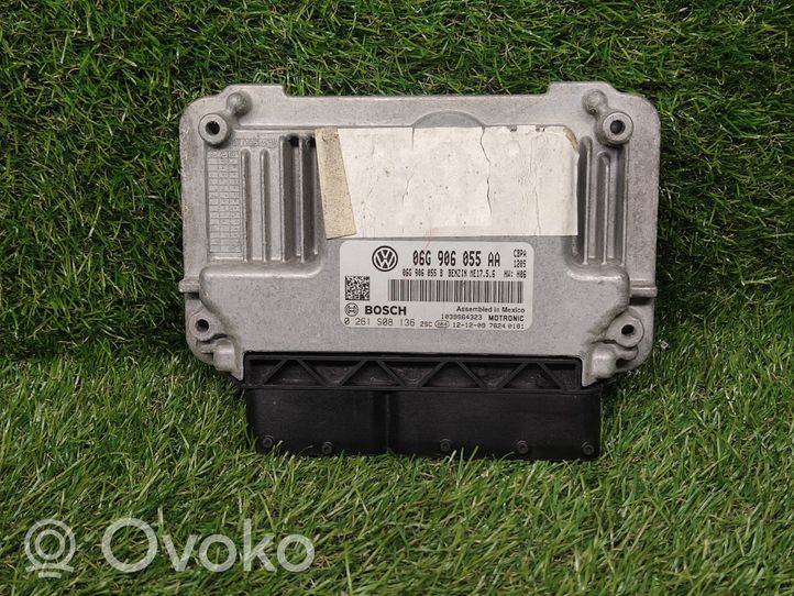 Volkswagen Jetta VI Unité de commande, module ECU de moteur 06G906055AA