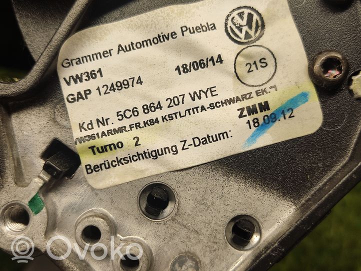 Volkswagen Jetta VI Armrest 5C6864207