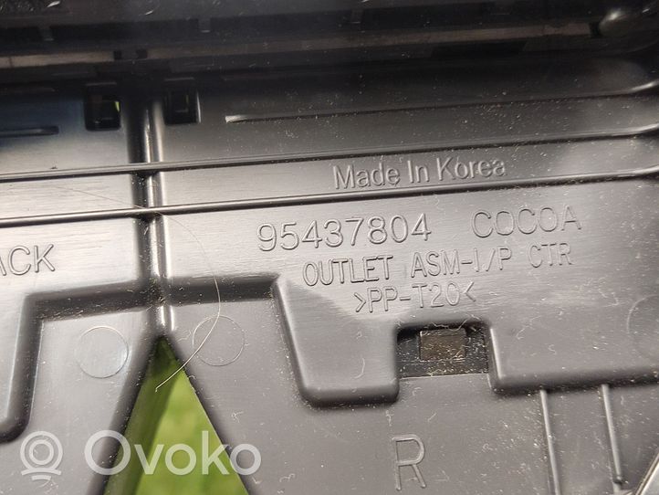 Opel Mokka Dysze / Kratki środkowego nawiewu deski rozdzielczej 95437804