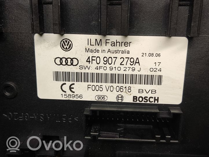 Audi Q7 4L Moduł / Sterownik komfortu 4F0907279A