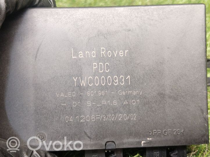Land Rover Range Rover L322 Pysäköintitutkan (PCD) ohjainlaite/moduuli YWC000931