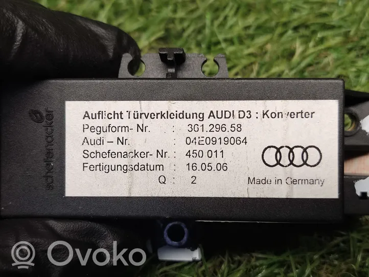 Audi A8 S8 D3 4E Unité de commande module de porte 04E091064