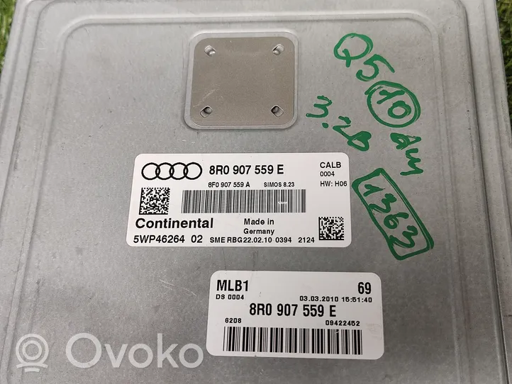 Audi Q5 SQ5 Unité de commande, module ECU de moteur 8R0907559E