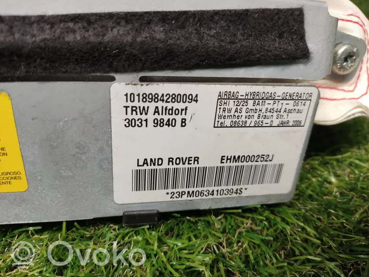 Land Rover Range Rover L322 Airbag da tetto EHM000252J