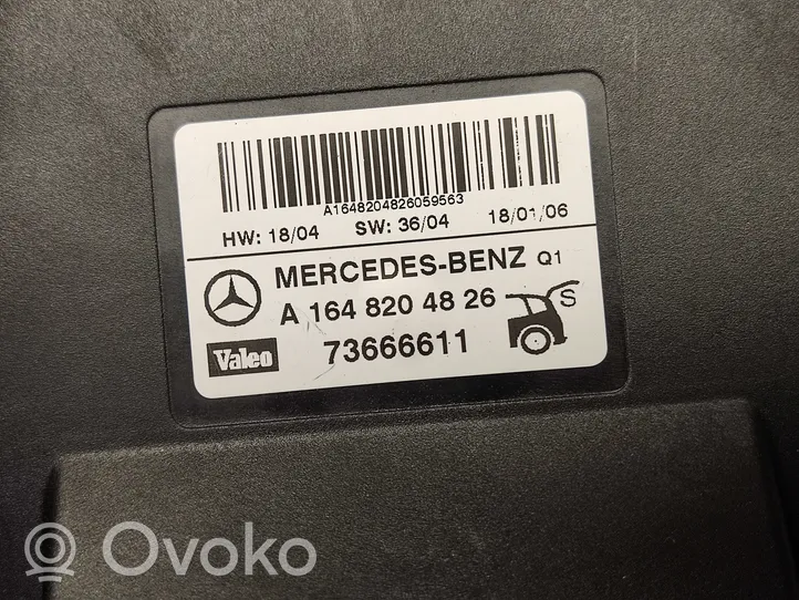Mercedes-Benz ML W164 Bagažinės dangčio valdymo blokas A1648204826