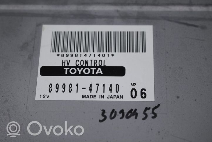 Toyota Prius (XW20) Altri dispositivi 8998147140