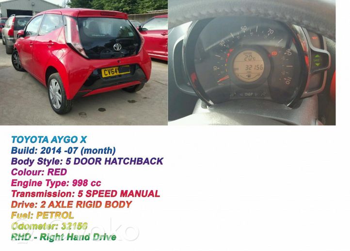 Toyota Aygo AB40 Pompe ABS 445400H030