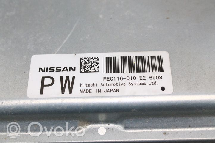 Nissan Murano Z51 Kit centralina motore ECU e serratura MEC116010E26908