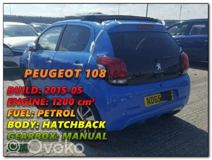 Peugeot 108 Przycisk świateł awaryjnych 