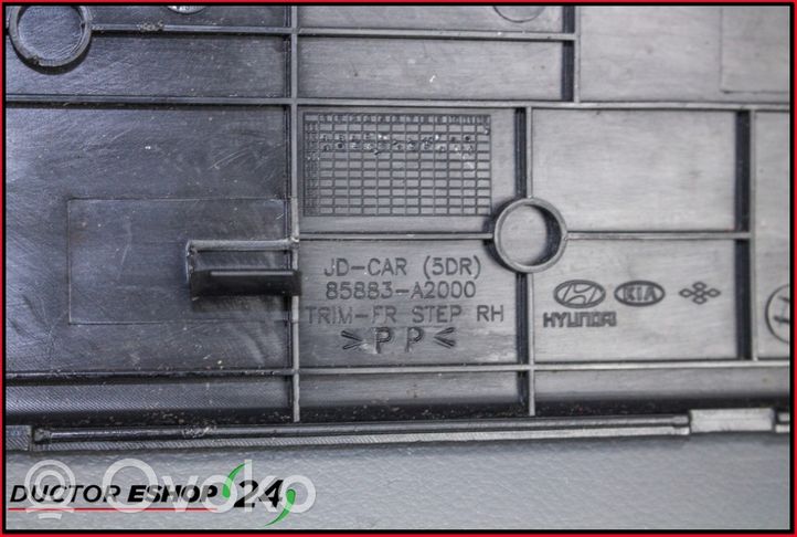 KIA Ceed Copertura del rivestimento del sottoporta anteriore 85873A2000
