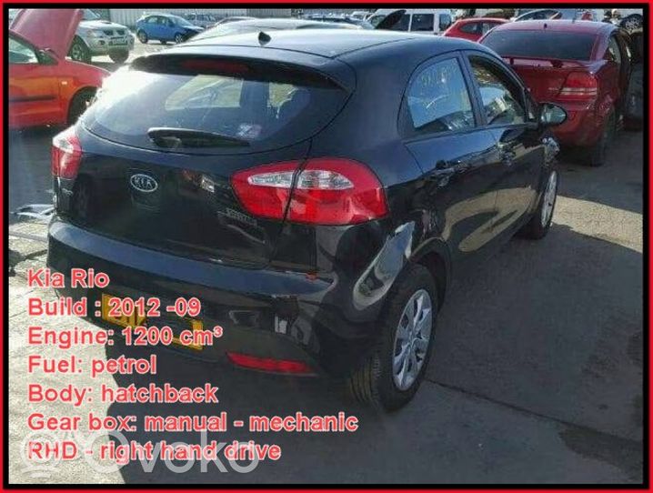 KIA Rio Revêtement pommeau de levier de vitesses cuir 