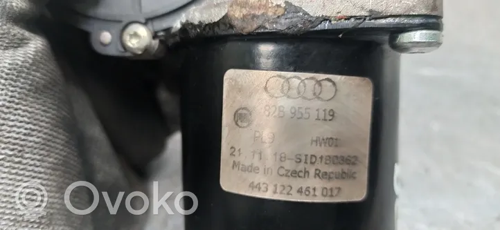 Audi A1 Mechanizm i silniczek wycieraczek szyby przedniej / czołowej 82B955119