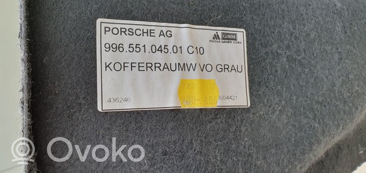 Porsche Boxster 986 Altro elemento di rivestimento bagagliaio/baule 