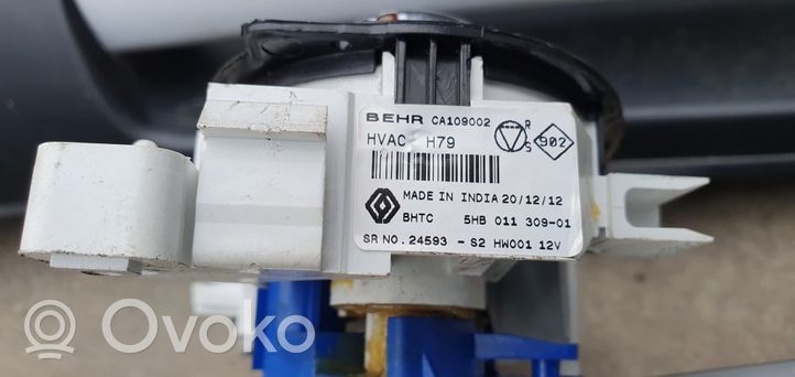 Dacia Duster Sterowania klimatyzacji / Ogrzewania 