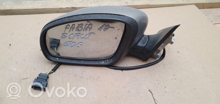Skoda Fabia Mk2 (5J) Elektryczne lusterko boczne drzwi przednich 