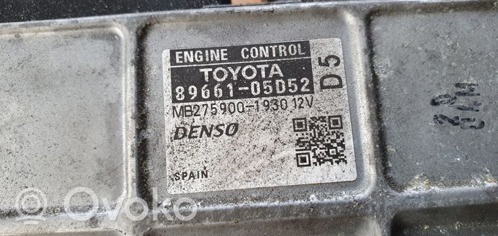 Toyota Avensis T270 Unidad de control/módulo del motor 