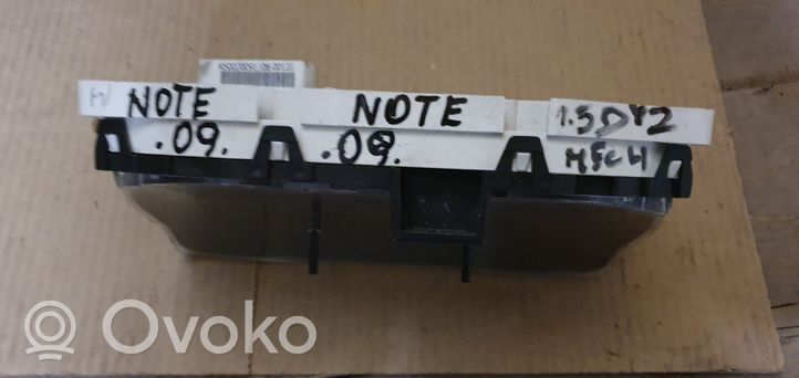 Nissan Note (E11) Tachimetro (quadro strumenti) 