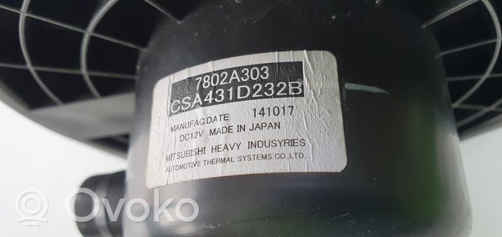 Mitsubishi Outlander Ventola riscaldamento/ventilatore abitacolo 