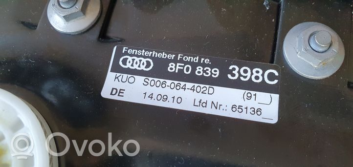 Audi S5 Priekinio el. Lango pakėlimo mechanizmo komplektas 