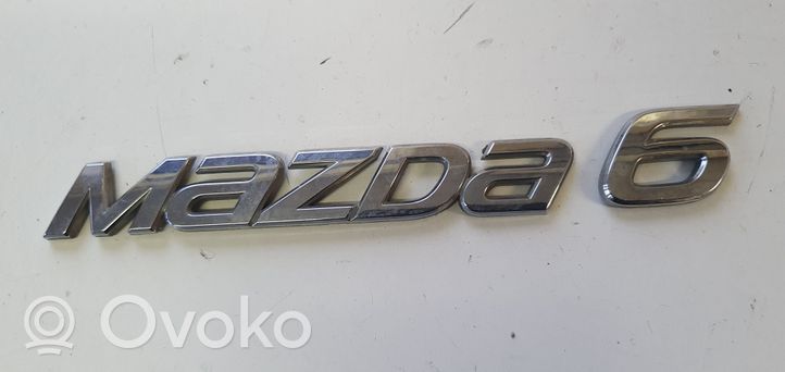 Mazda 6 Logo, emblème, badge 