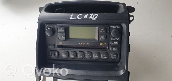 Toyota Land Cruiser (J120) Radio/CD/DVD/GPS-pääyksikkö 