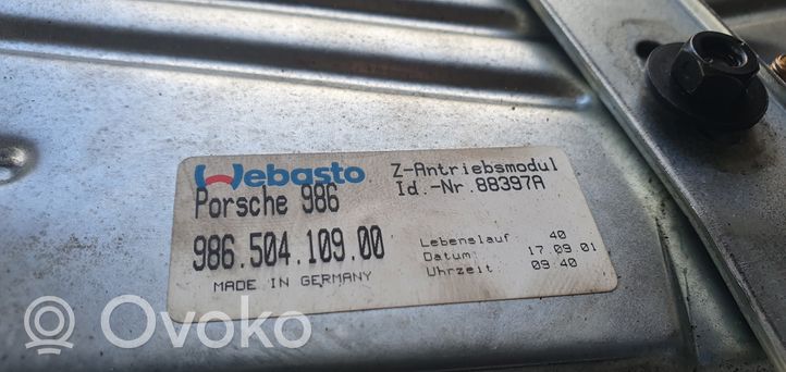 Porsche Boxster 986 Jednostka sterująca dachem kabrioletu 