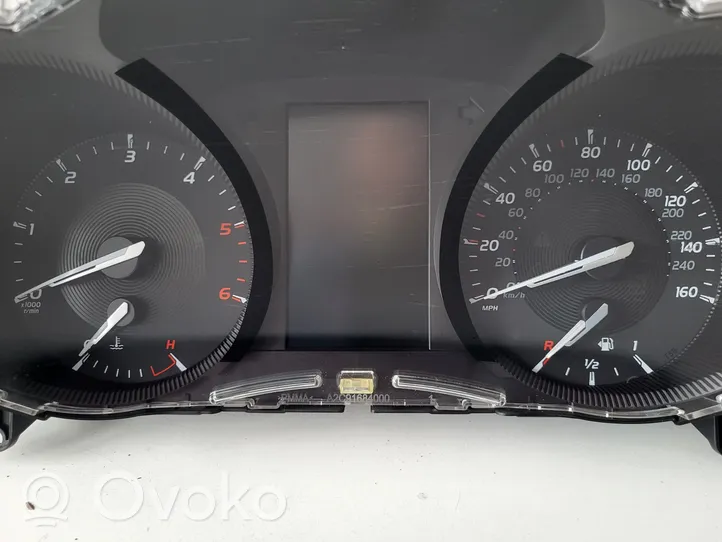 Toyota Avensis T270 Compteur de vitesse tableau de bord 
