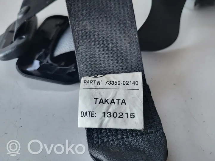 Toyota Auris E180 Keskipaikan turvavyö (takaistuin) 