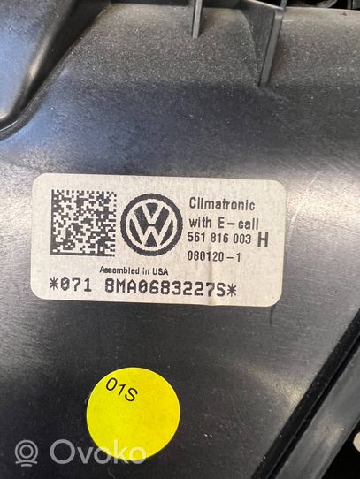 Volkswagen PASSAT B8 USA Sisälämmityksen ilmastoinnin korin kokoonpano 561816003H