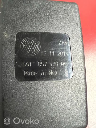 Volkswagen PASSAT B8 USA Klamra tylnego pasa bezpieczeństwa 561857739