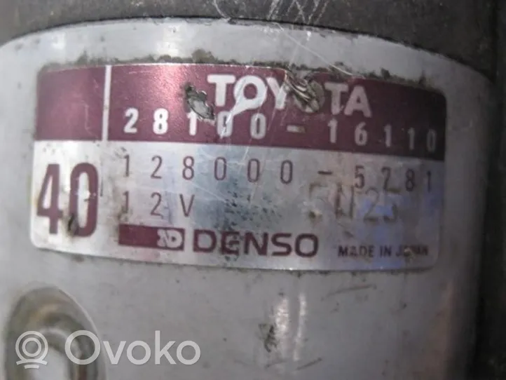 Toyota Celica T180 Motorino d’avviamento 2810016110
