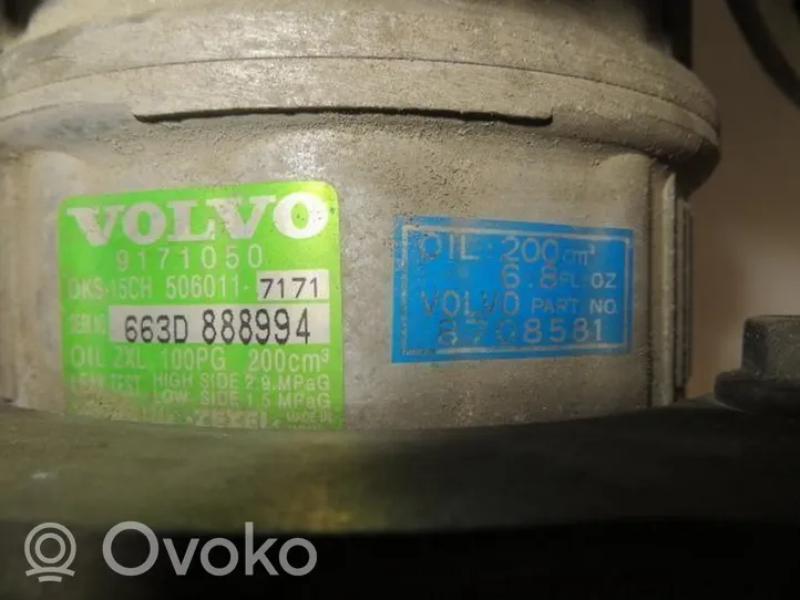 Volvo 940 Air conditioning (A/C) compressor (pump) 663D888994