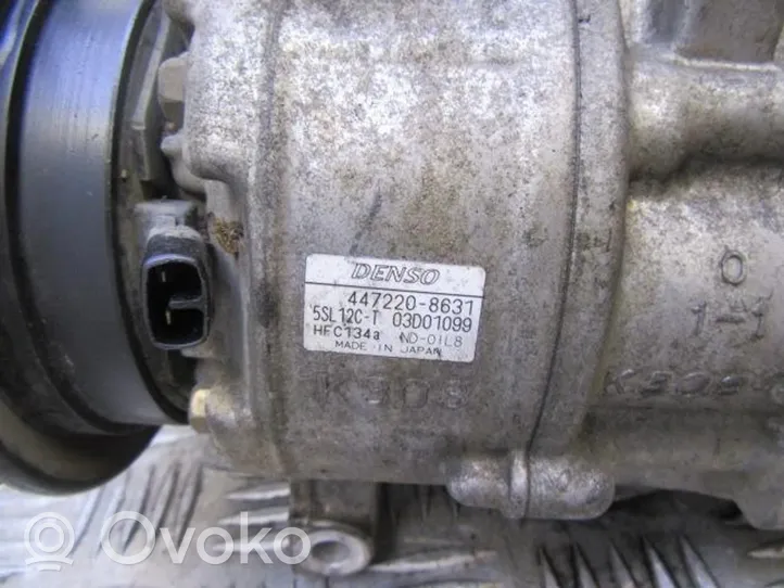 Fiat Stilo Ilmastointilaitteen kompressorin pumppu (A/C) 4472208631