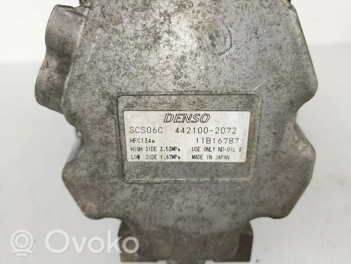 Toyota Prius (XW10) Kompresor / Sprężarka klimatyzacji A/C 4421002072