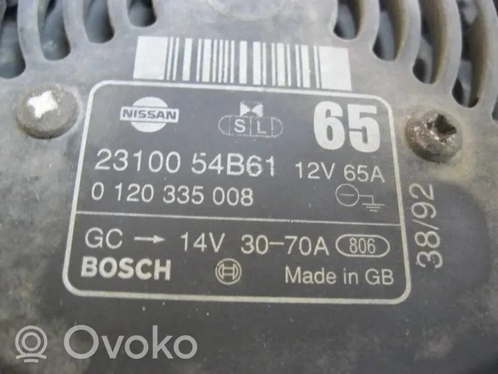 Nissan Micra C+C Alternador 2310054B61