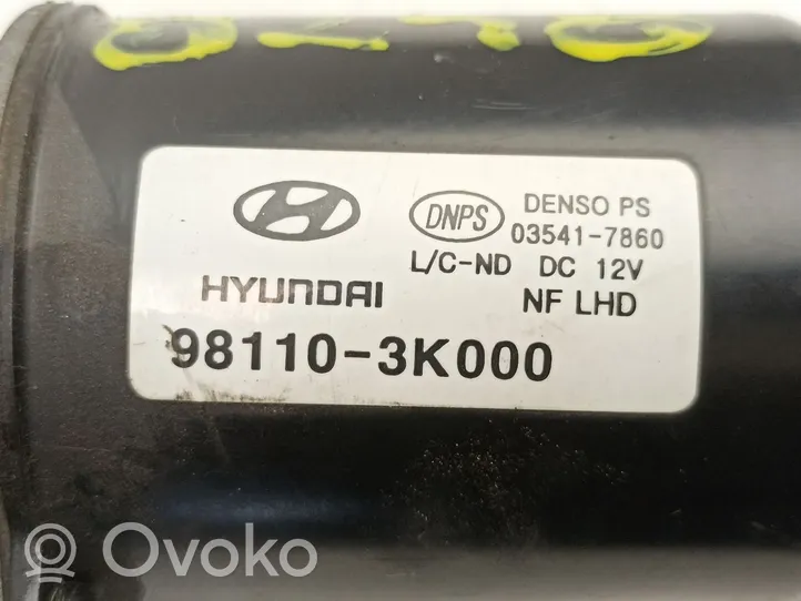 Hyundai Sonata Moteur d'essuie-glace 981103K000