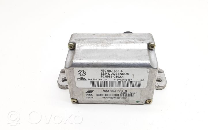 Volkswagen Sharan Sensore di imbardata accelerazione ESP 7E0907655A