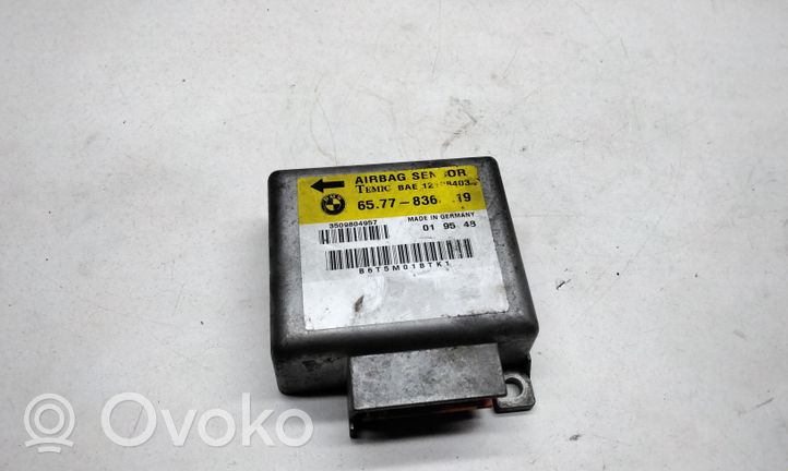 BMW 5 E39 Module de contrôle airbag 8362119