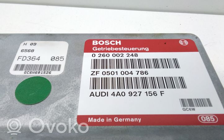 Audi A6 S6 C4 4A Module de contrôle de boîte de vitesses ECU 0260002248