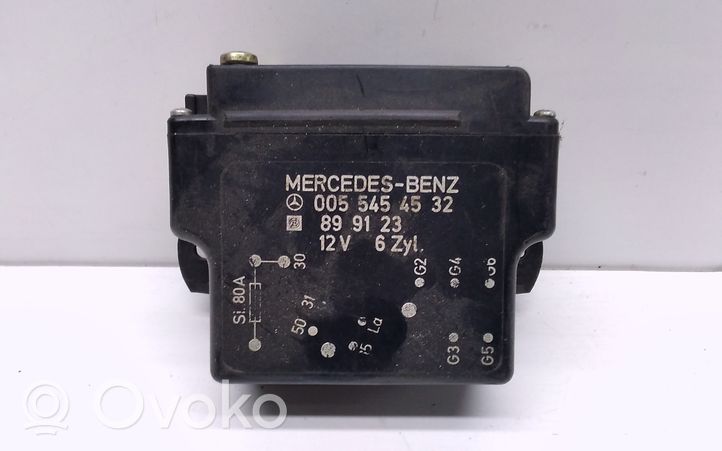 Mercedes-Benz S W140 Przekaźnik / Modul układu ogrzewania wstępnego 0055454532