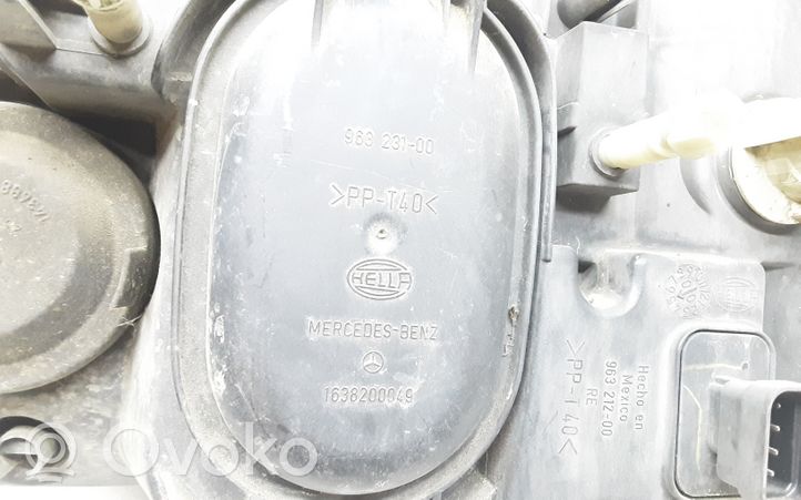 Mercedes-Benz ML W163 Phare frontale 963231