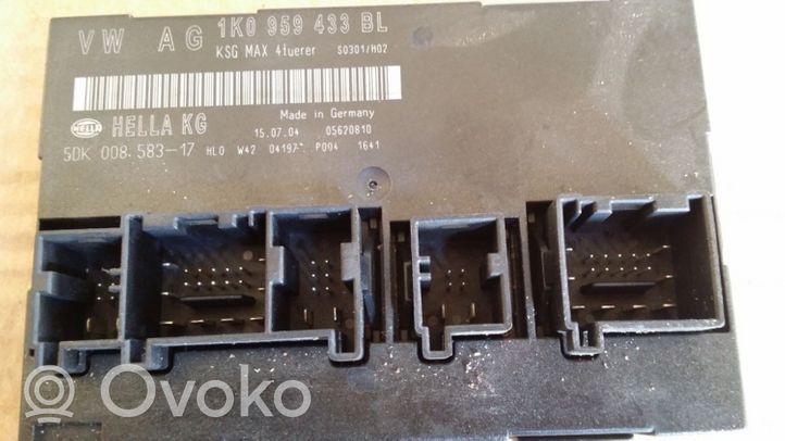 Skoda Octavia Mk2 (1Z) Comfort/convenience module 1K0959433BL