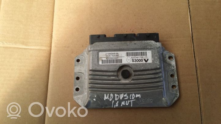 Renault Modus Calculateur moteur ECU 8200461733