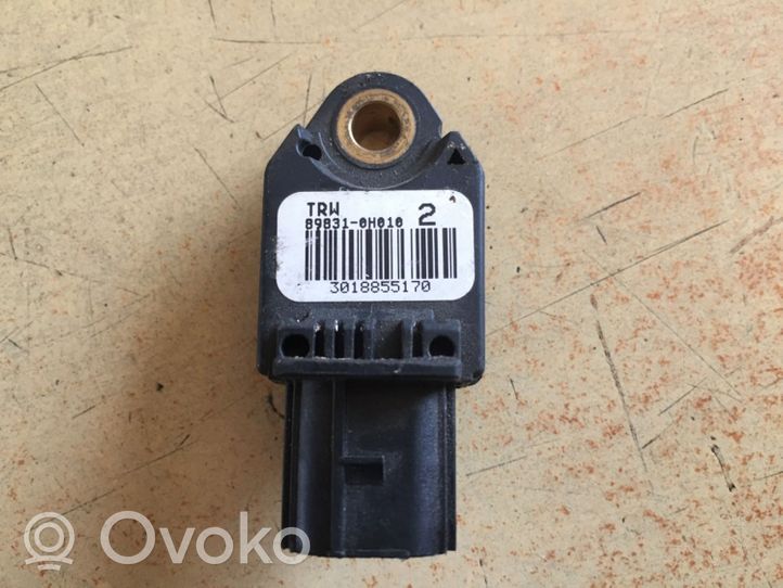 Toyota Aygo AB10 Sensor impacto/accidente para activar Airbag 898310H010