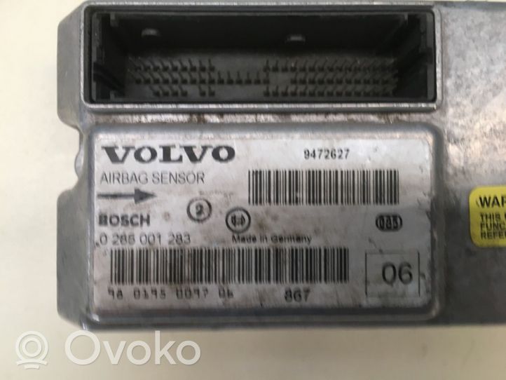 Volvo V70 Turvatyynyn ohjainlaite/moduuli 0285001283